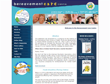 Tablet Screenshot of bereavementcare.com.au